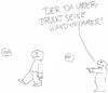 Cartoon: der skandal (small) by till tagged handy nummer skandal