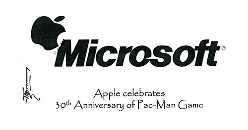Cartoon: Apple topples Microsofts Throne (medium) by Thommy tagged microsoft,apple