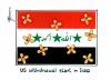 Cartoon: Marks of Invasion and withdrawal (small) by Thommy tagged iraq us withdrawal