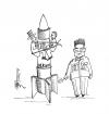 Cartoon: North Korean Missile Crisis (small) by Thommy tagged north,korea,missile,crisis