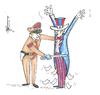 Cartoon: Wiki-Leaks (small) by Thommy tagged wikileaks,usa