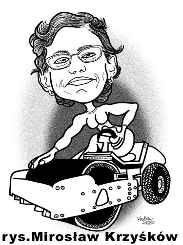 Cartoon: karykatura_25_15 (medium) by Krzyskow tagged karykatura