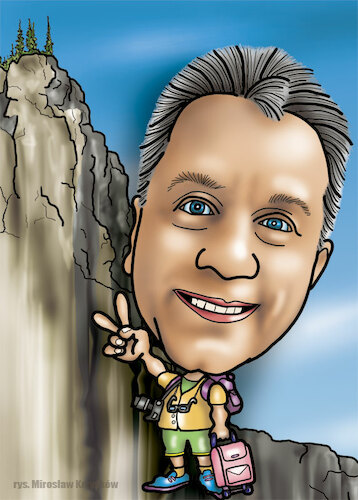 Cartoon: karykatura_8_22 (medium) by Krzyskow tagged caricature,cartoon