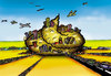 Cartoon: city111111 (small) by Krzyskow tagged glasscity glazenstad sky wolken hoogbouw weerspiegeling stad city wtc wordtradecenterrotterdam rotterdam andi zenundzenf