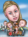 Cartoon: karykatura_10_21 (small) by Krzyskow tagged karykatura