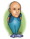 Cartoon: karykatura_13_14 (small) by Krzyskow tagged karykatura