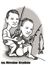 Cartoon: karykatura_17_15 (small) by Krzyskow tagged karykatura