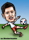 Cartoon: karykatura_22_16_Lewandowski (small) by Krzyskow tagged karykatura