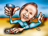 Cartoon: Karykatura_23 (small) by Krzyskow tagged caricature