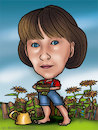 Cartoon: karykatura_2_20 (small) by Krzyskow tagged karykatura caricature