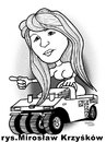 Cartoon: karykatura_24_15 (small) by Krzyskow tagged karykatura