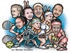 Cartoon: karykatura_32_14 (small) by Krzyskow tagged karykatura