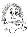 Cartoon: karykatura_39_14 (small) by Krzyskow tagged einstein