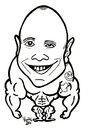 Cartoon: karykatura_41_14 (small) by Krzyskow tagged dwayne,johnson