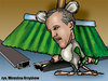 Cartoon: karykatura_44_16 (small) by Krzyskow tagged karykatura