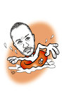 Cartoon: karykatura_53 (small) by Krzyskow tagged karikaturen,caricatures,karykatura