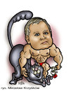 Cartoon: karykatura_54_14 (small) by Krzyskow tagged karykatura