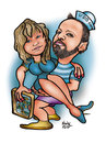 Cartoon: Karykatura_56 (small) by Krzyskow tagged karykatura