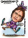 Cartoon: karykatura_5_15 (small) by Krzyskow tagged karykatura