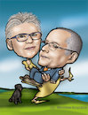 Cartoon: karykatura_5_21 (small) by Krzyskow tagged karykatura