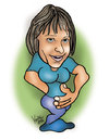 Cartoon: karykatura_8_14 (small) by Krzyskow tagged karykatura