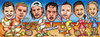 Cartoon: Stars of polish tennis (small) by Krzyskow tagged tenis