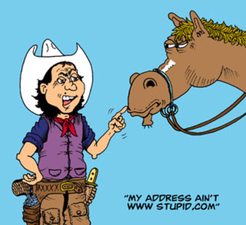 Cartoon: Buckshot (medium) by kidcardona tagged cowboy,horse,comic,gag,western