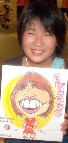 Cartoon: Japan (medium) by kidcardona tagged caricature,japan,funny,humor,cartoon