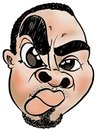 Cartoon: caricature of friend (small) by kidcardona tagged caricature,funny,cartoon