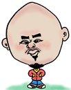 Cartoon: caricature of friend (small) by kidcardona tagged caricature,funny,cartoon