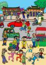 Cartoon: Chengdu 3 (small) by kidcardona tagged china,illustration