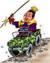 Cartoon: Off Road (small) by kidcardona tagged china,illustration,truck