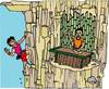 Cartoon: sports bar 2 (small) by kidcardona tagged sports,climbing,mountains,rock,fun