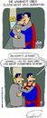 Cartoon: Clark Kent und Superman (small) by Fredrich tagged superman,clark,kent,wahrheit