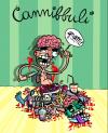 Cartoon: Cannibal (small) by buddybradley tagged cannibale cannibal hannibal blood sangue brain cervello mangiare eating wine chianti chitterlings frattaglie intestine budella intestino head splatter horror coke bones ossa hand legs braccia gambe illustrazione illustration cover fanzine underground punk