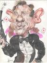 Cartoon: Daniel Craig the new Bond (small) by RoyCaricaturas tagged daniel,craig,james,bond,movie,hollywood,actors