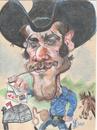 Cartoon: Jake Gyllenhaal as Jack Twist (small) by RoyCaricaturas tagged jake,gyllenhaal,actors,hollywood,famous,cartoon