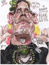Cartoon: John Cena WWE wrestler (small) by RoyCaricaturas tagged wwe,cena,caricatura