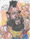 Cartoon: MR T (small) by RoyCaricaturas tagged mr,mario,barakus,team,celebrities,actors