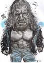 Cartoon: Triple H WWE wrestler (small) by RoyCaricaturas tagged tripleh wwe actors cartoon