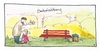 Cartoon: Bankroterklärung (small) by geralddotcom tagged erziehung,erklärung,aquarell,kind,erwachsener,bank,farbe,rot,bankrott,bankrotterklärung