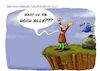 Cartoon: Hastprediger (small) by geralddotcom tagged gott,hass,hassprediger,prediger,schuld,anklage,wut,ärger,schreien