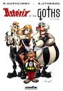 Cartoon: Asterix et les Goths (small) by Mikl tagged mikl,michael,olivier,miklart,illustration,art,asterix,obelix,goth,gothic