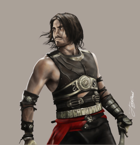 Cartoon: prince of persia (medium) by juwecurfew tagged prince,of,persia