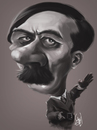 Cartoon: adolf hitler (small) by juwecurfew tagged adolf,hitler