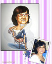 Cartoon: hot lola caricature (small) by juwecurfew tagged caricature,grand,ma