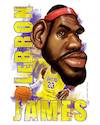 Cartoon: lebron james (small) by juwecurfew tagged nba,lakers,heat,miami,basketball,lebron,king,james,cavs