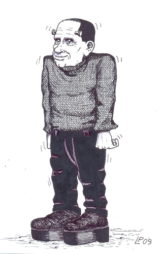 Cartoon: Abnormal (medium) by paolo lombardi tagged italy,berlusconi,satire,politics,caricature