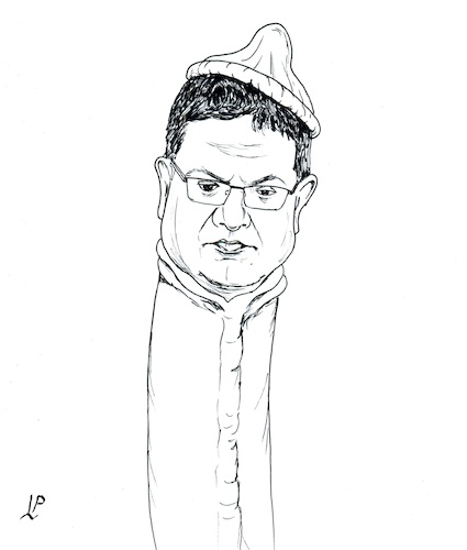 Cartoon: Ben Gvir (medium) by paolo lombardi tagged gaza,israel,gvir,war