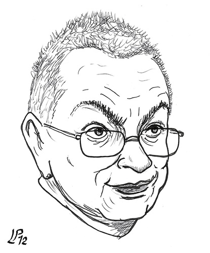 Cartoon: Chico Anisio (medium) by paolo lombardi tagged brazil